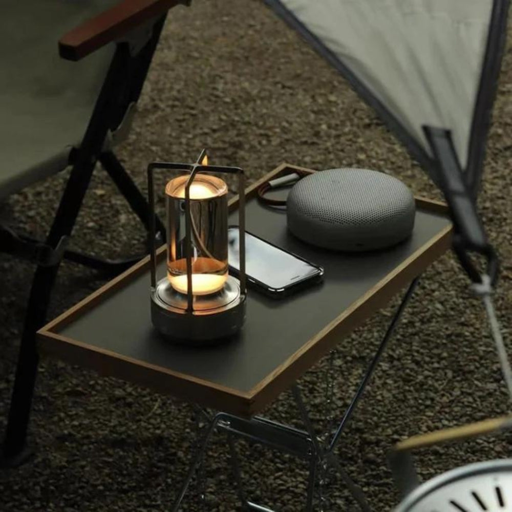Lanterne Casa Nordic - Lampe de Table Rechargeable et Dimmable