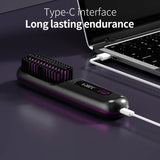Lisseur Sans Fil Glissara - Fer à Lisser Céramique avec Écran LCD et Chargement USB