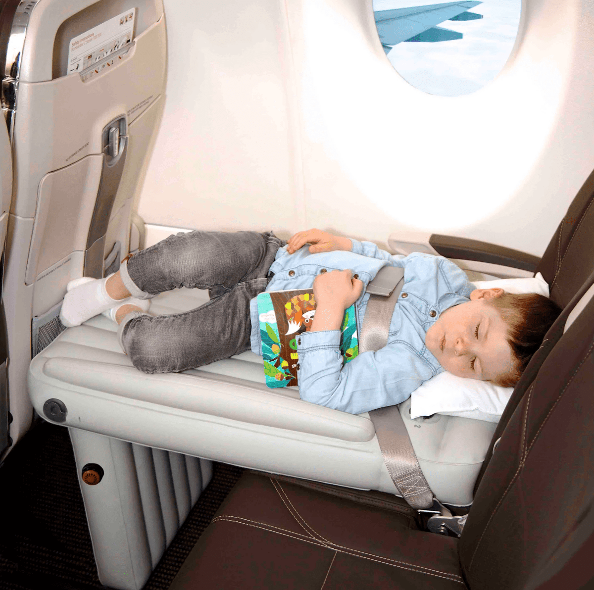 Letto Gonfiabile KidComfort - Materasso Gonfiabile Confortevole per Bambini in Viaggio