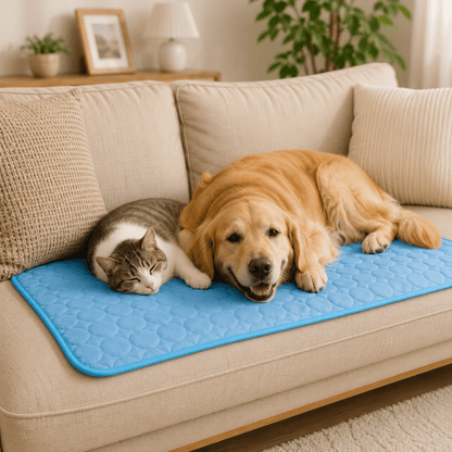 Lit Rafraîchissant Extra Large pour Chiens et Chats - Confort Optimal
