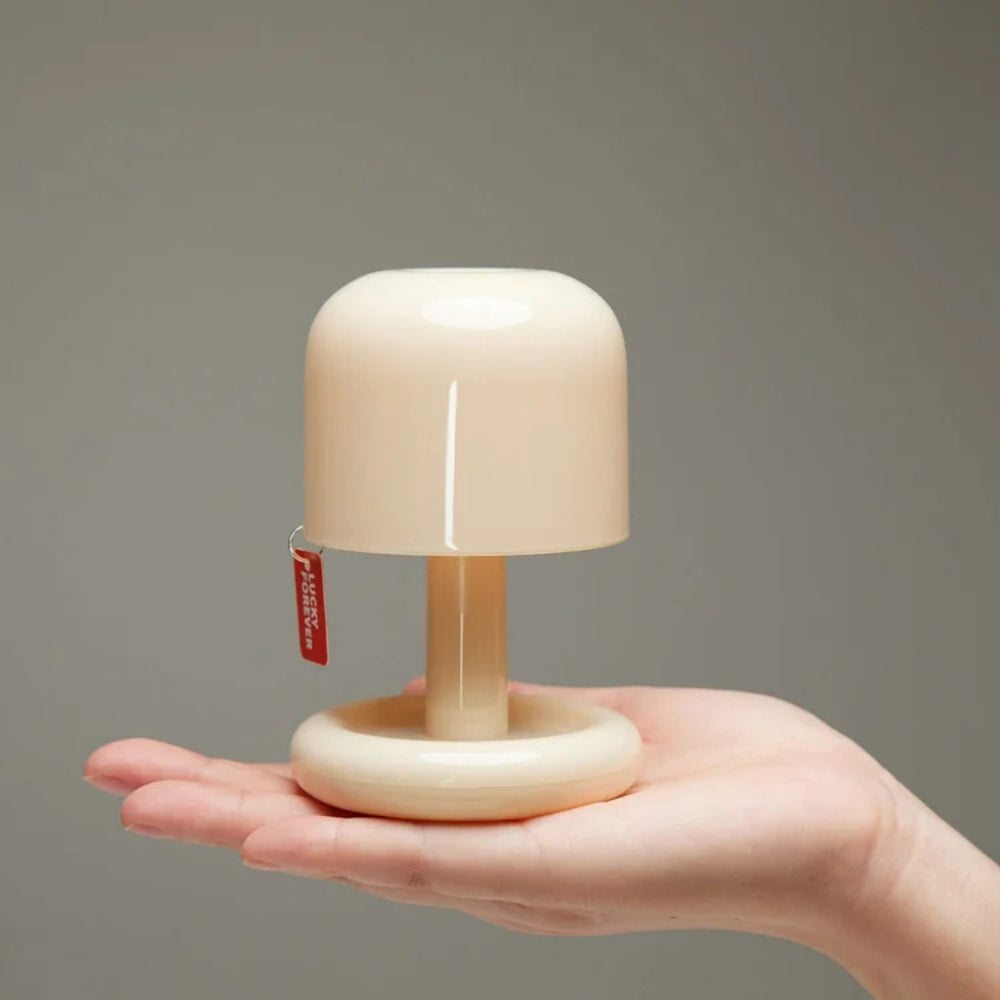Lumia Mini - Lampe de Table Champignon Portable & Ambiante