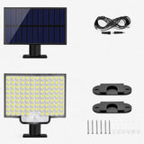 LumoGuard - Lampada Solare di Sicurezza a LED con Rilevatore di Movimento