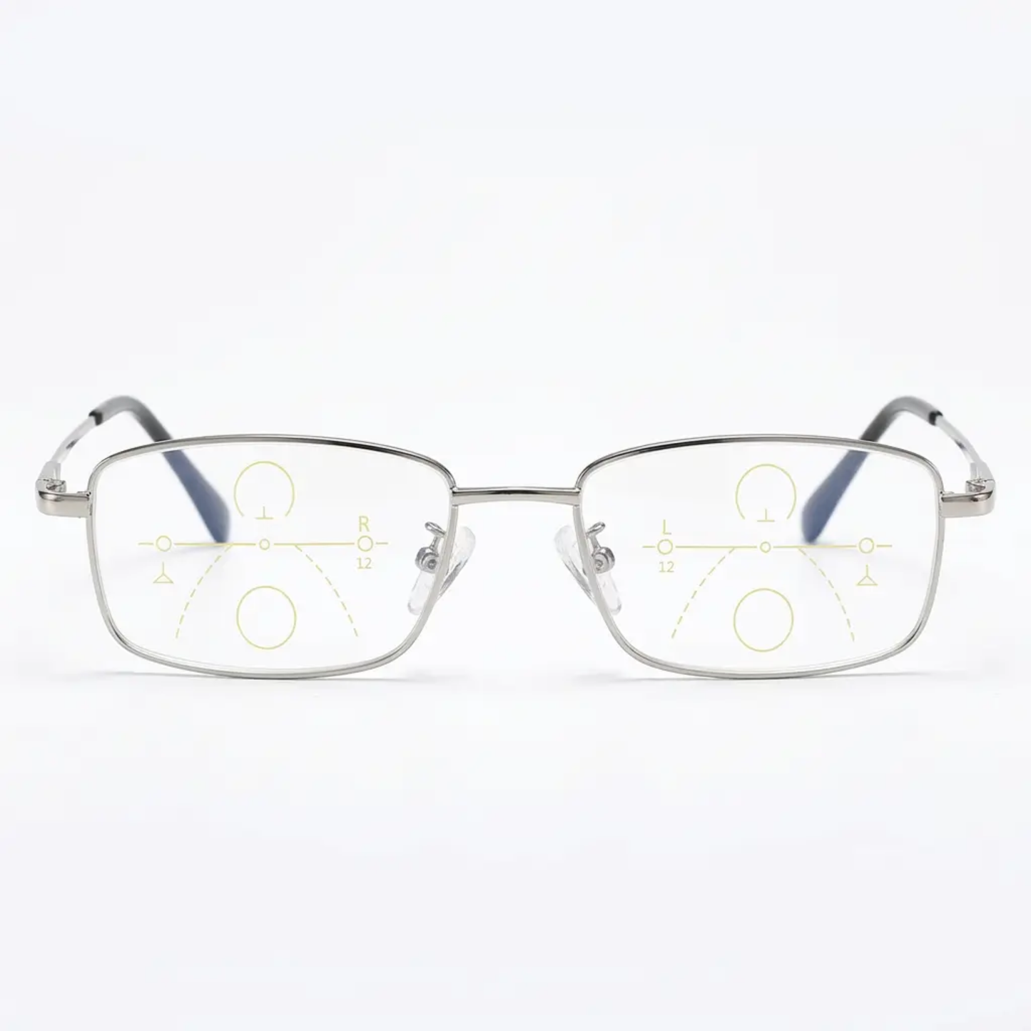 Lunettes Progressives Intelligentes avec Verres Anti-éblouissants et Filtrant la Lumière Bleue