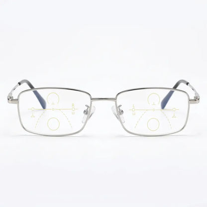 Lunettes Progressives Intelligentes avec Verres Anti-éblouissants et Filtrant la Lumière Bleue