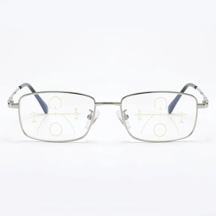Lunettes Progressives Intelligentes avec Verres Anti-éblouissants et Filtrant la Lumière Bleue