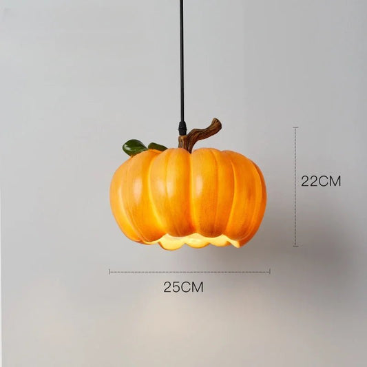 Lustre Rétro Citrouille LED pour Décoration d'Halloween