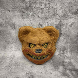Masque Halloween En Peluche Noir - Monstre Terrifiant Unisexe