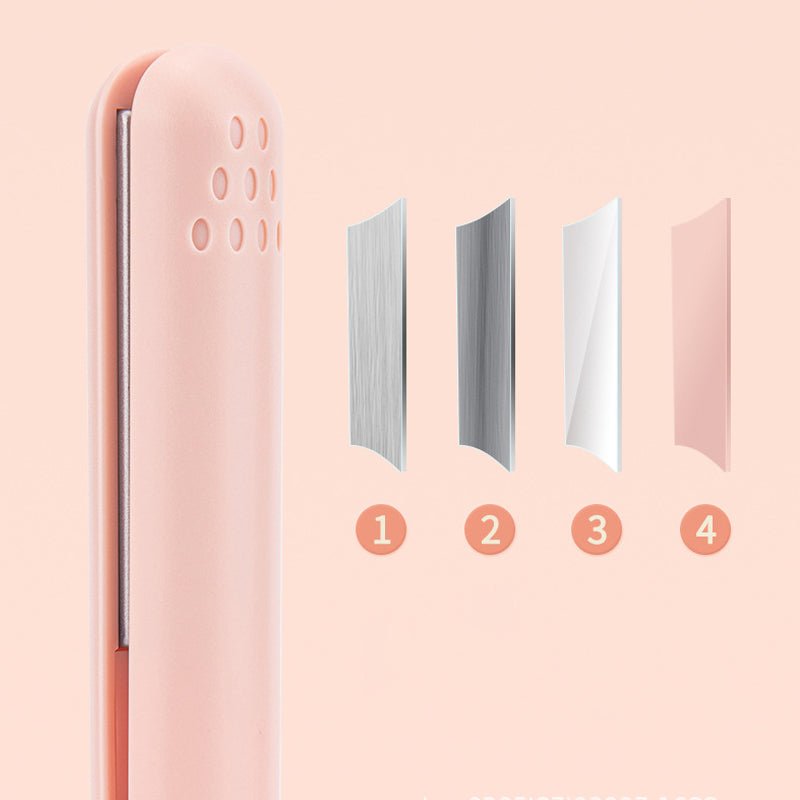 Mini Ferro Arricciacapelli 2 in 1 HairFlex con Rivestimento in Ceramica - Dispositivo per Ondulare i Capelli