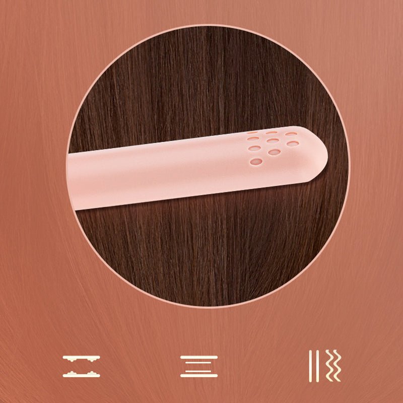 Mini Ferro Arricciacapelli 2 in 1 HairFlex con Rivestimento in Ceramica - Dispositivo per Ondulare i Capelli