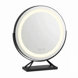 Specchio Trucco Luminoso LED Ricaricabile con Dimmer