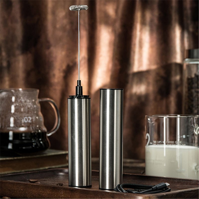 Mousseur À Lait Électrique Portable - Créez Une Mousse Crémeuse En Un Instant