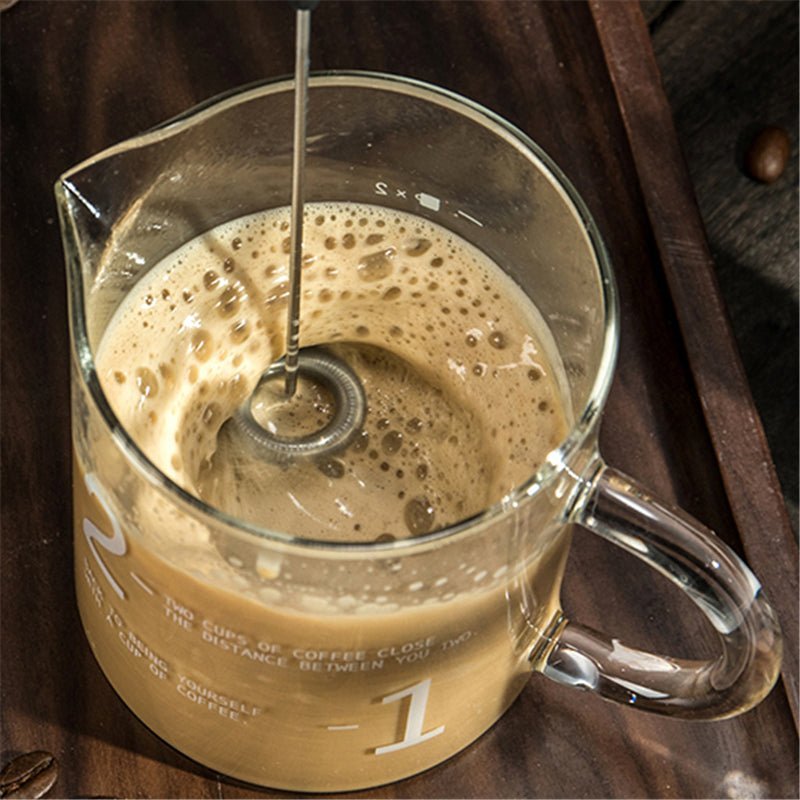 Mousseur À Lait Électrique Portable - Créez Une Mousse Crémeuse En Un Instant