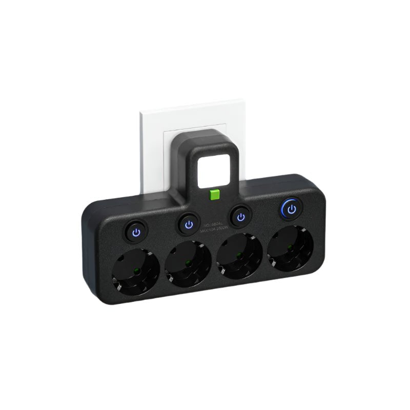 Multipresa Compatta 4 Prese e USB - Sicura e Versatile