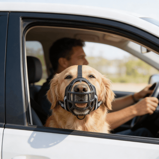 Museruola Confortevole per Cani - Regolabile e Traspirante