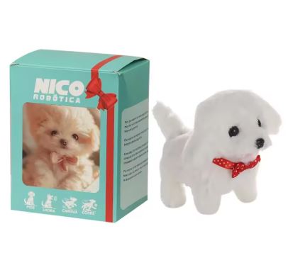 Nicoo - Jouet Interactif Chien Avec Mouvements Réalistes