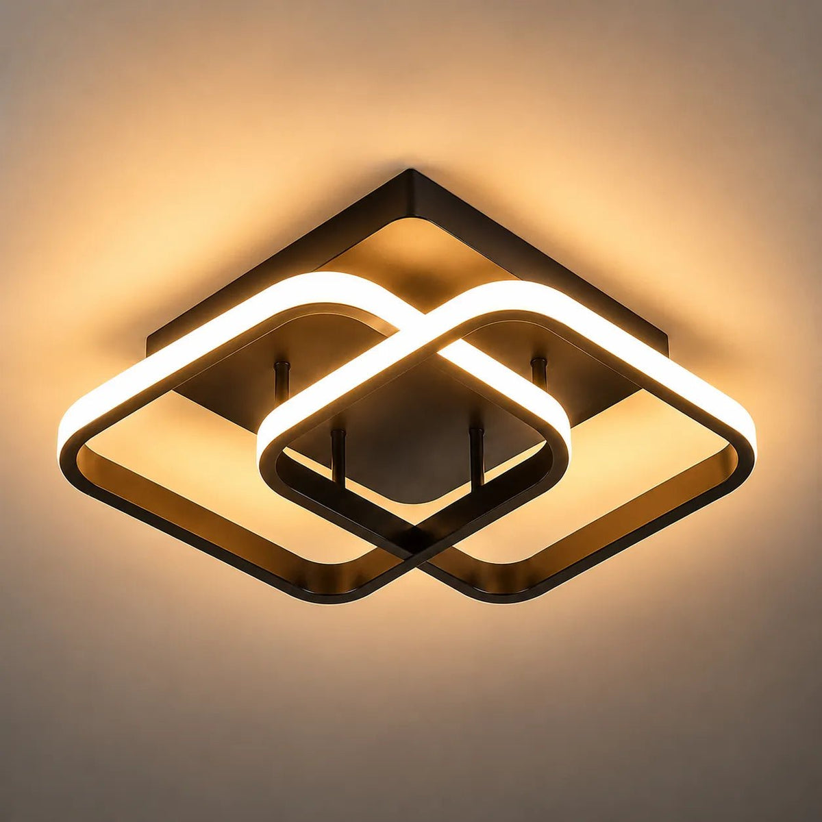 ORBÉLIA™ - Plafoniera a LED a doppio anello design 3 colori