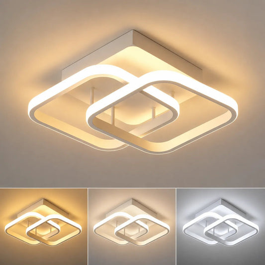 ORBÉLIA™ - Plafoniera a LED a doppio anello design 3 colori