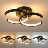 ORBÉLIA™ - Plafoniera a LED a doppio anello design 3 colori