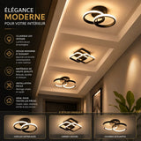 ORBÉLIA™ - Plafoniera a LED a doppio anello design 3 colori