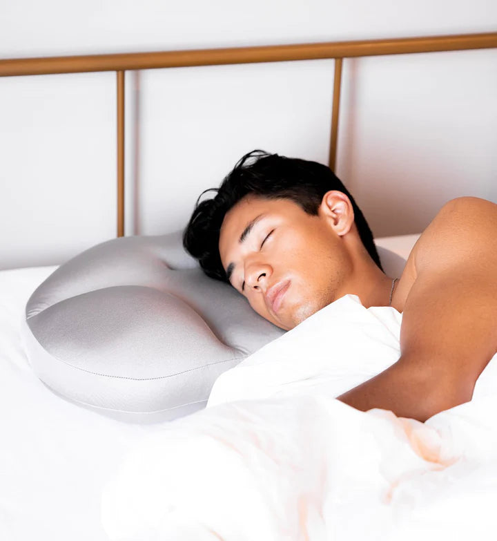 Oreiller Ahede - Oreiller de sommeil avec 8 millions de micro-ballons
