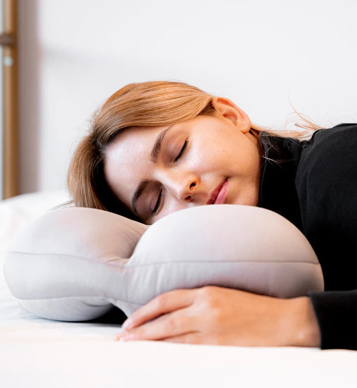 Oreiller Ahede - Oreiller de sommeil avec 8 millions de micro-ballons