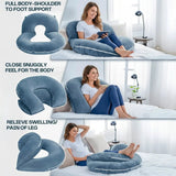 Oreiller Ergonomique Multifonctionnel pour Lecture et Détente
