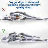 Oreiller Ergonomique en Mousse à Mémoire de Forme - Confort Optimal pour Sommeil Latéral