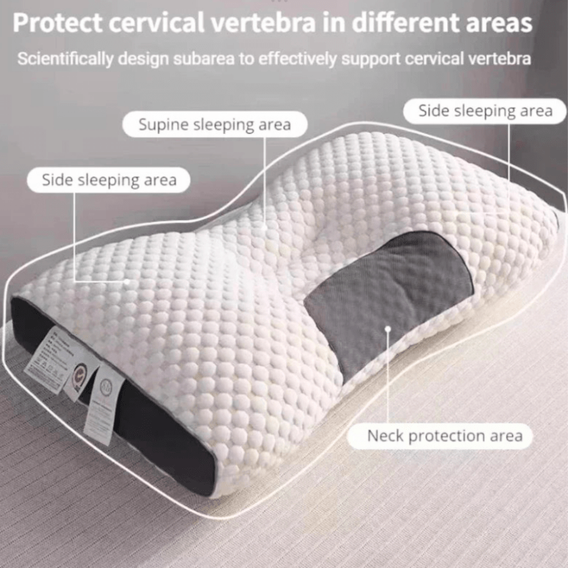 Oreiller Orthopédique - Soutien Ergonomique pour un Sommeil Réparateur