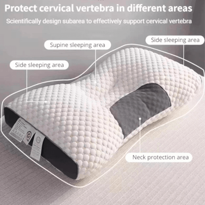 Oreiller Orthopédique - Soutien Ergonomique pour un Sommeil Réparateur