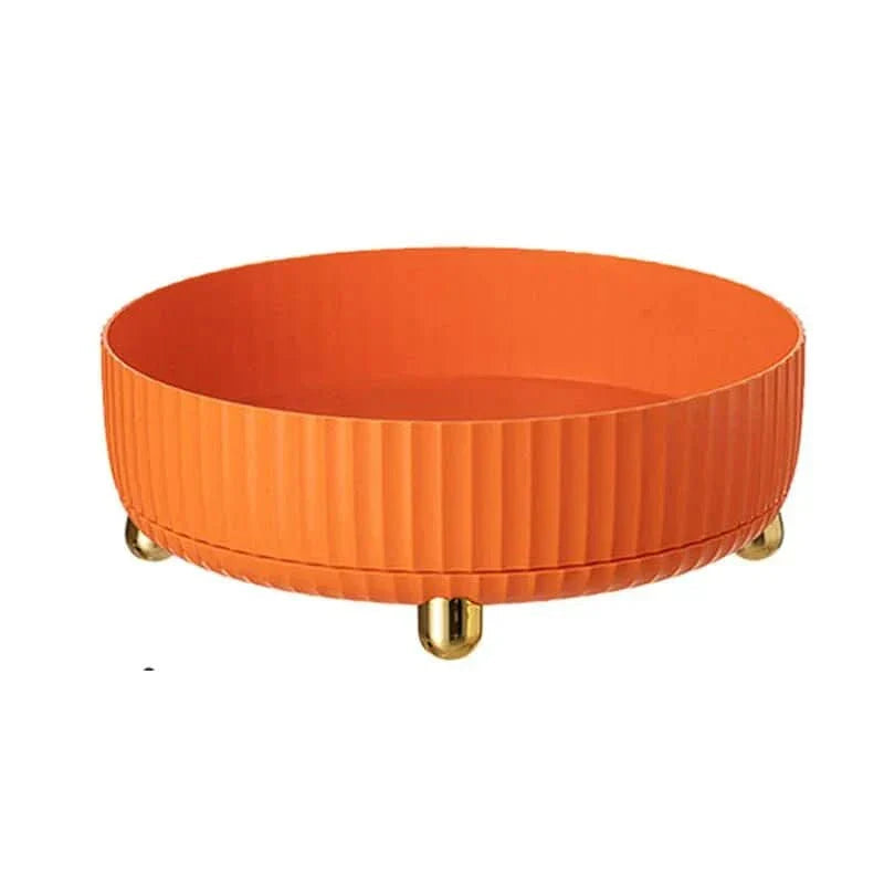 Organisateur de Cuisine Rotatif 360° - Plateau Tournant Pratique pour Placard et Bureau