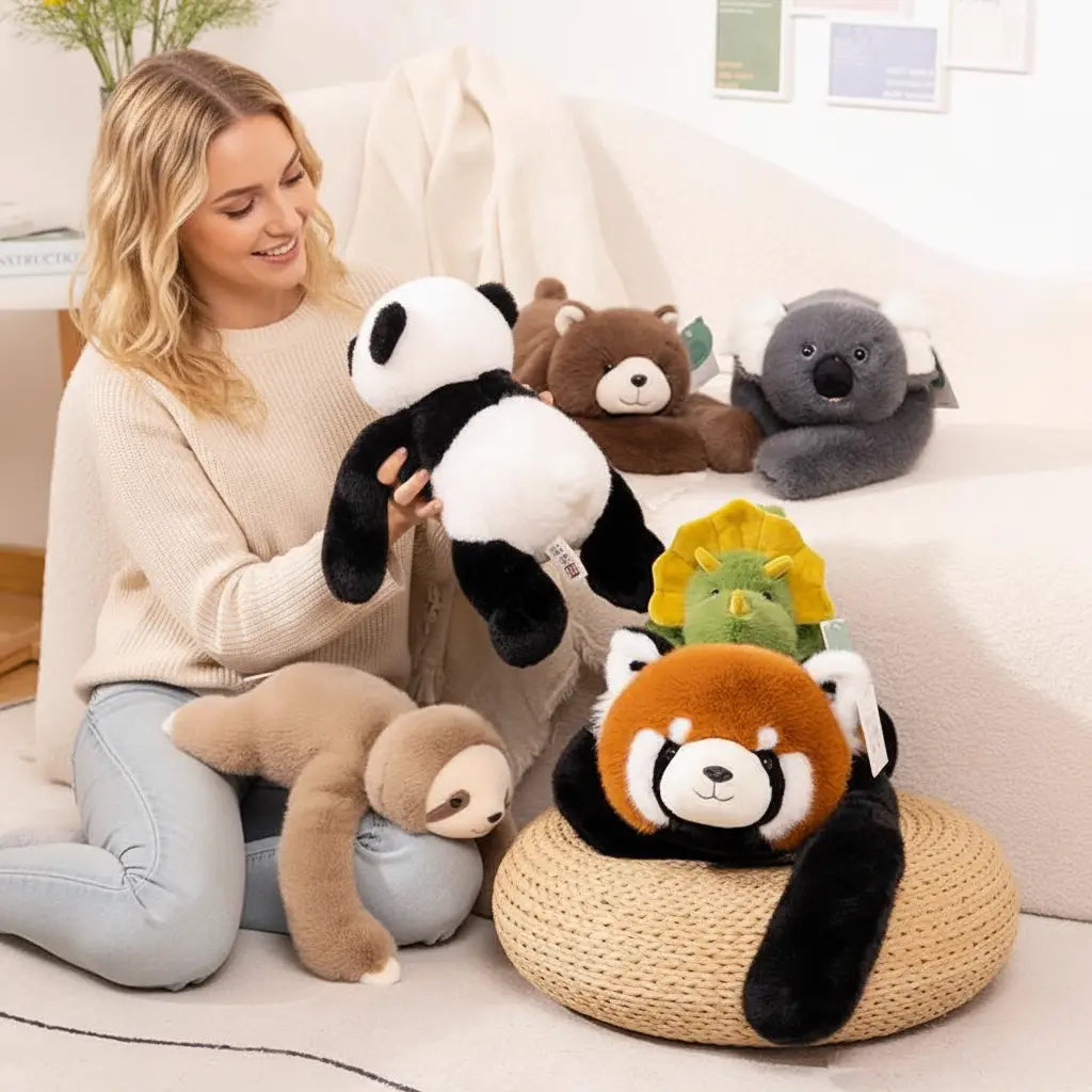 Ours en Peluche Lesté Doux - Nounours Apaisant pour Stress