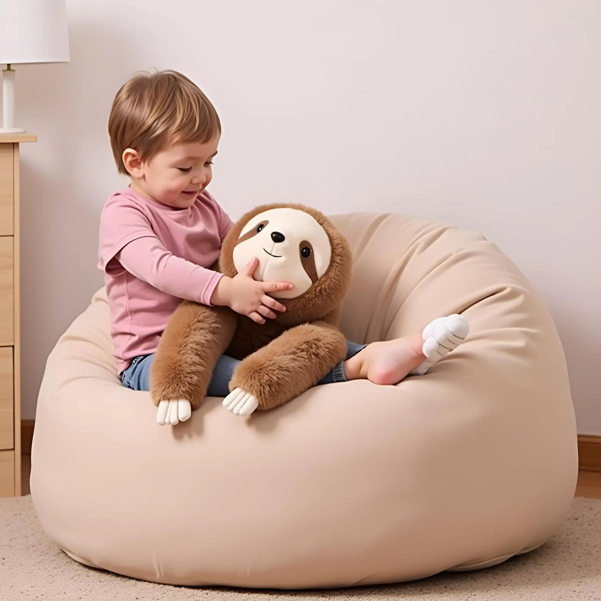 Ours en Peluche Lesté Doux - Nounours Apaisant pour Stress