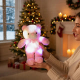 Ours en Peluche Lumineux LED - Éclairage Doux et Coloré pour Enfants