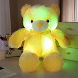 Ours en Peluche Lumineux LED - Éclairage Doux et Coloré pour Enfants
