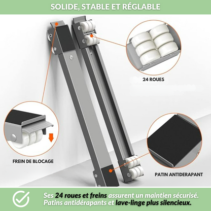 Glisséo - détail roues
