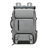Zaino da viaggio TRAVELMAX impermeabile con porta USB e scomparto per scarpe