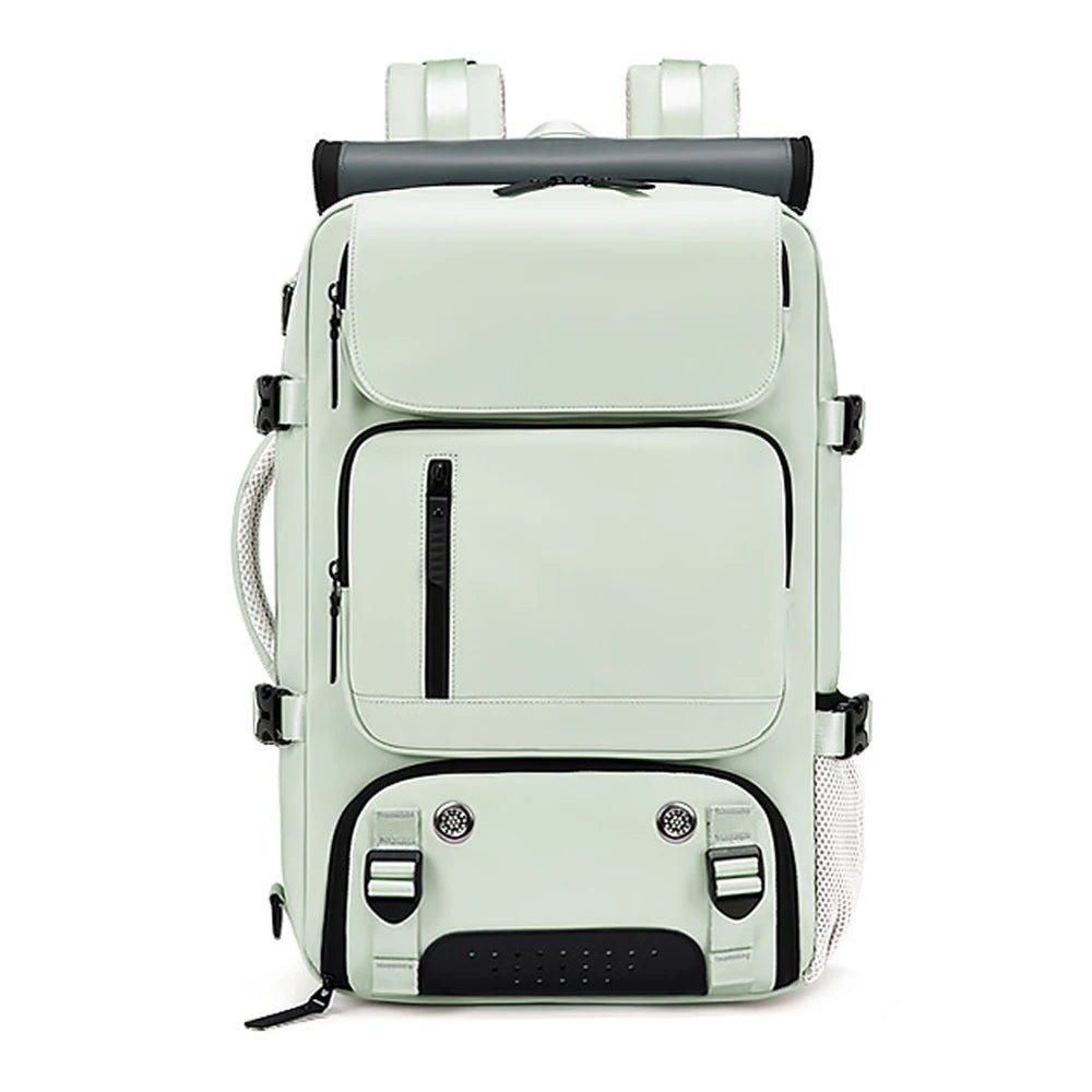 Zaino da viaggio TRAVELMAX impermeabile con porta USB e scomparto per scarpe