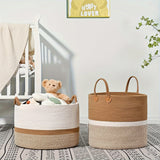 Cesto Boho in Cotone - Contenitore Elegante e Pratico