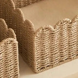Panier Rangement Osier Tissé à la Main - Élégance Naturelle