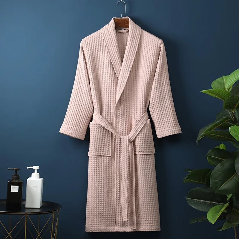Accappatoio in Cotone Traspirante - Comfort Lussuoso per Donna e Uomo