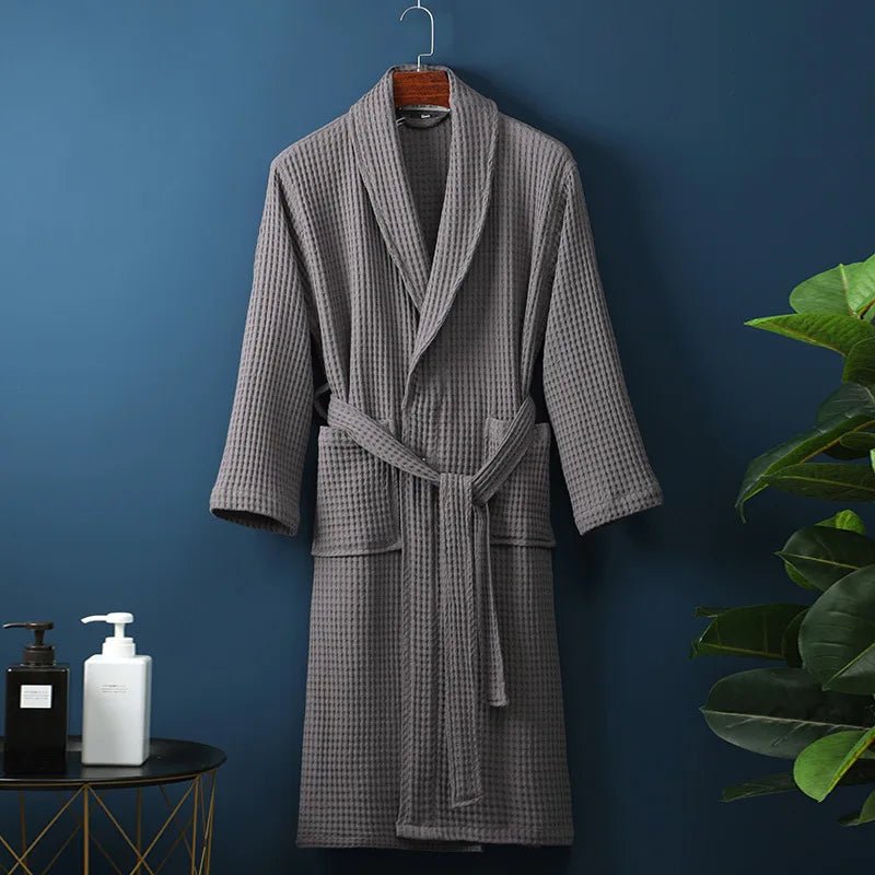 Accappatoio in Cotone Traspirante - Comfort Lussuoso per Donna e Uomo