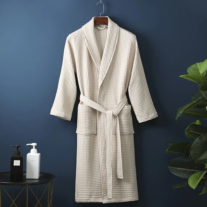 Accappatoio in Cotone Traspirante - Comfort Lussuoso per Donna e Uomo