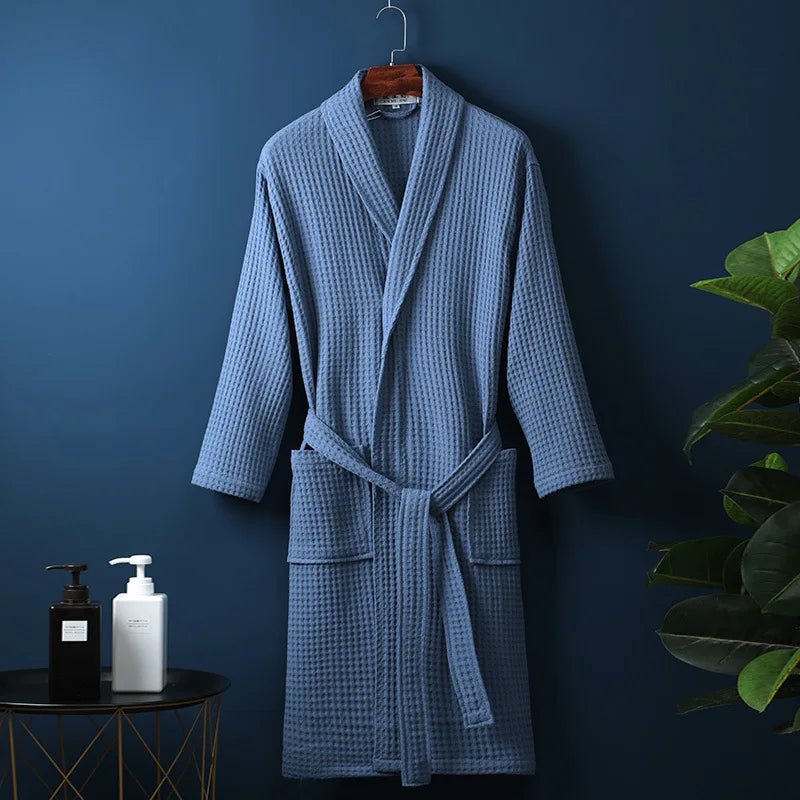 Accappatoio in Cotone Traspirante - Comfort Lussuoso per Donna e Uomo