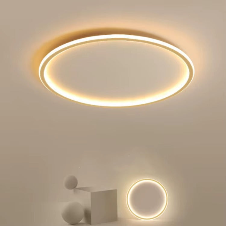 Plafonnier LED Design Rond Scandinave - Éclairage LED Salon Moderne