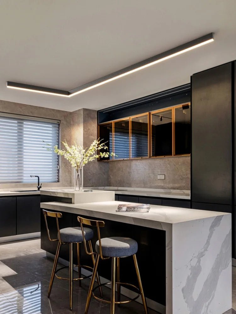 Plafonnier LED Design Scandinave Énergétiquement Efficace pour Salon