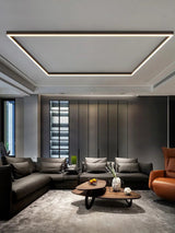 Plafonnier LED Design Scandinave Énergétiquement Efficace pour Salon