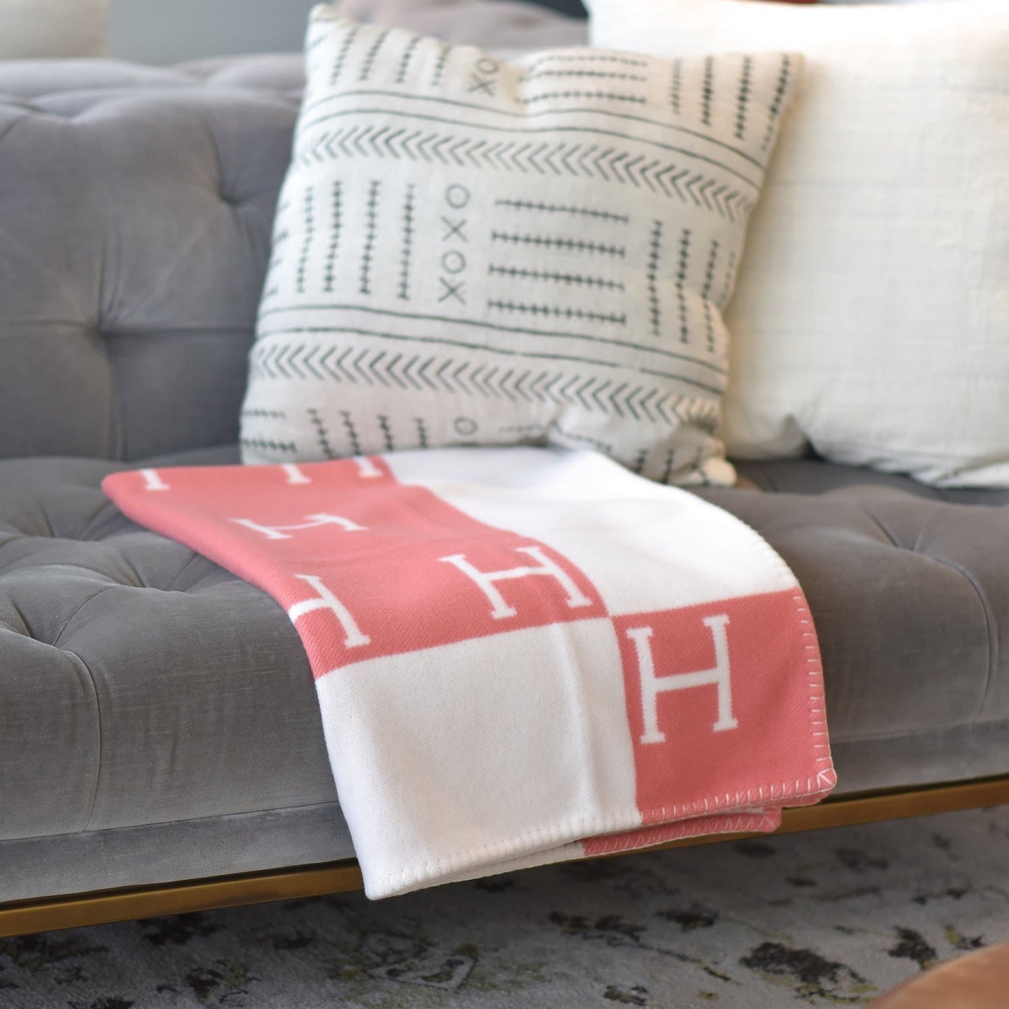 Plaid LuxBlanket en Laine et Cachemire - Douceur et Élégance