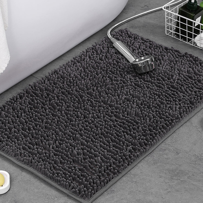ChenilSoft - Tapis de bain chenille antidérapant