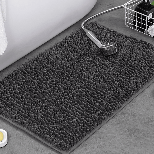 ChenilSoft - Tapis de bain chenille antidérapant