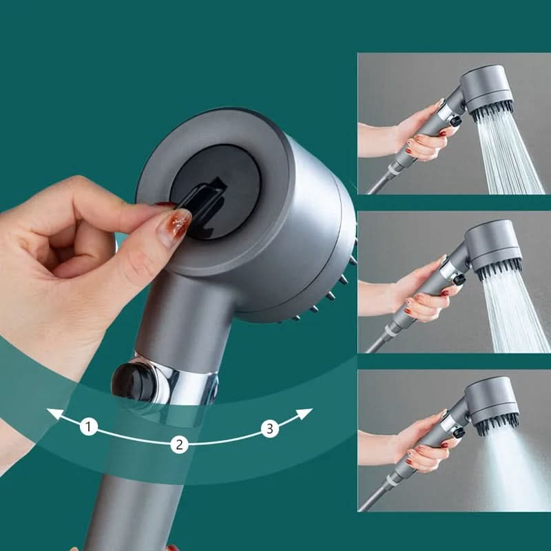 Soffione Doccia Filtrante ad Alta Pressione con Getto Potente